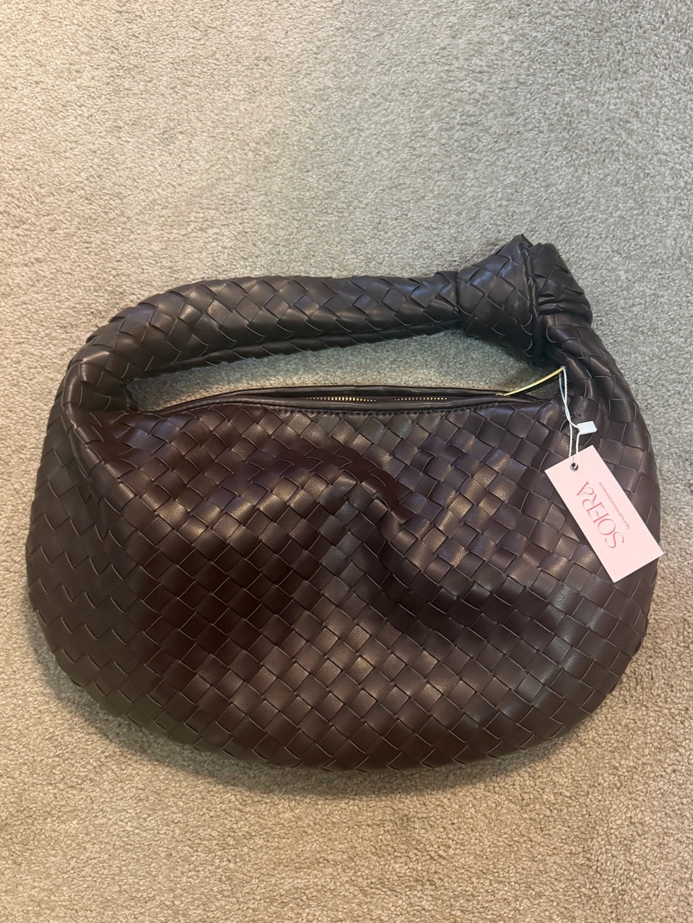 Soera Woven Shoulder Bag
